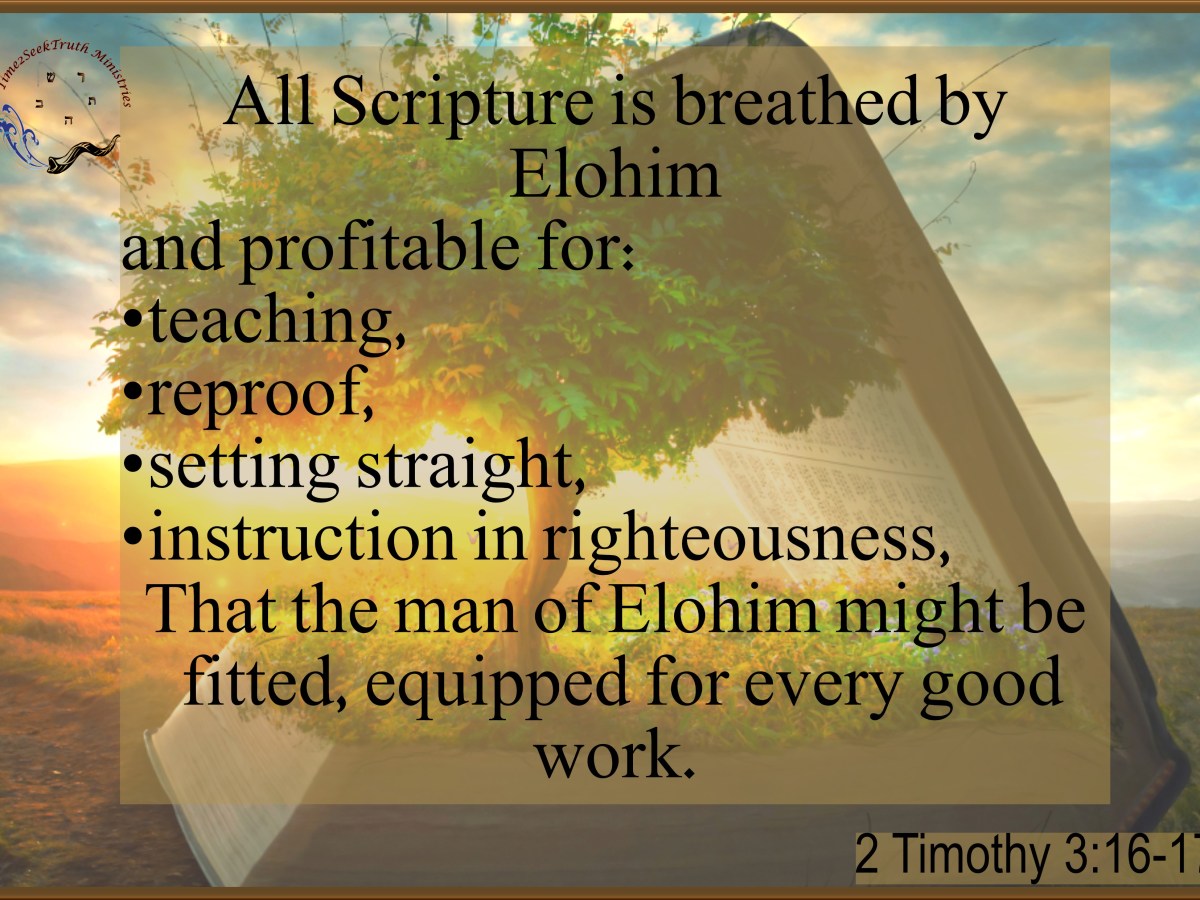 2 Timothy 3:16-17